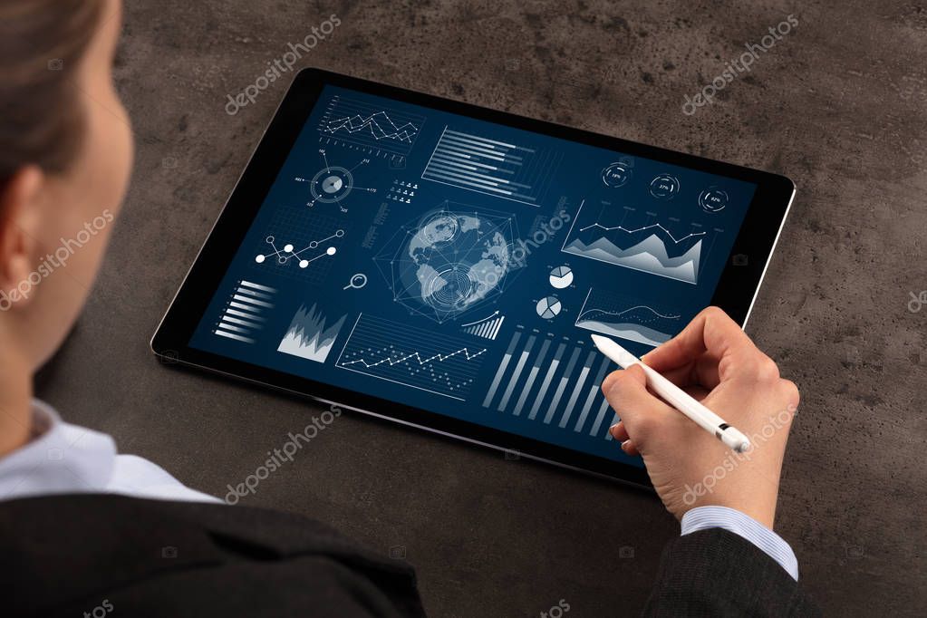 Reporting-Dashboard für Virtuell Office
