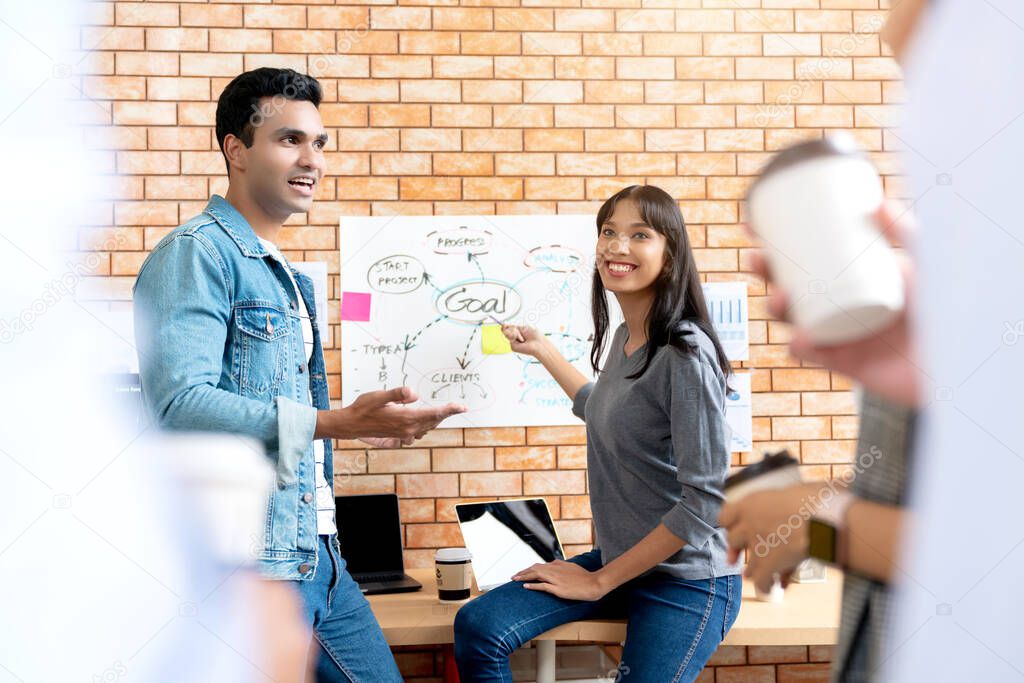 Strategieworkshop im Meetingraum