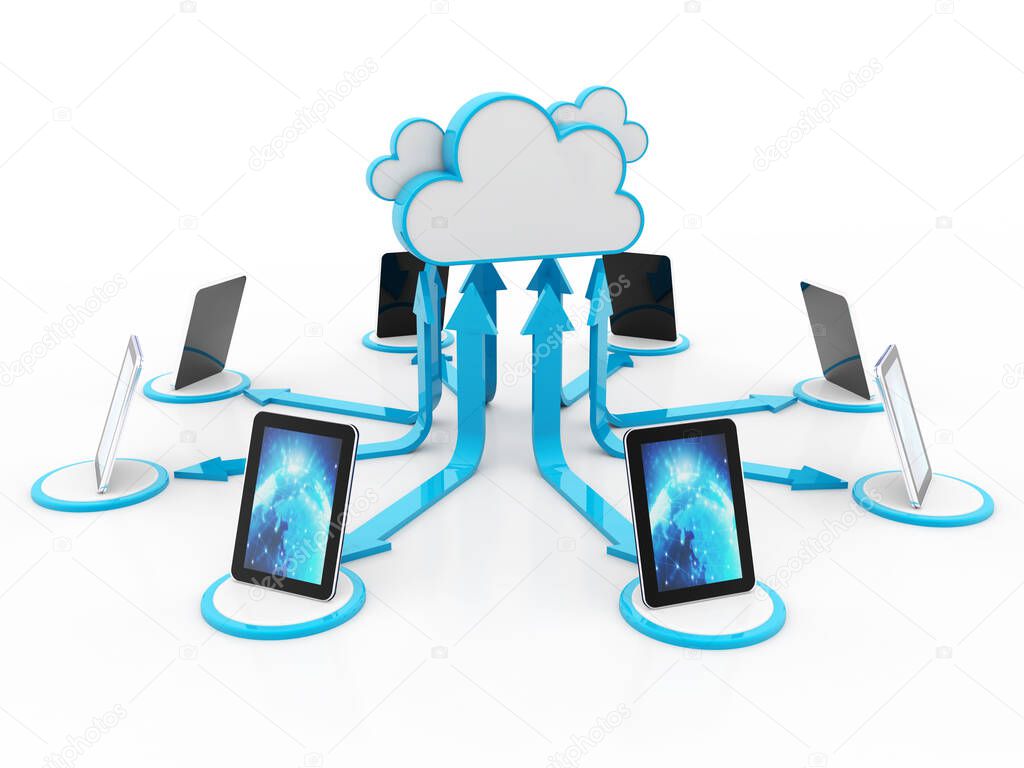 Serverrack im Rechenzentrum